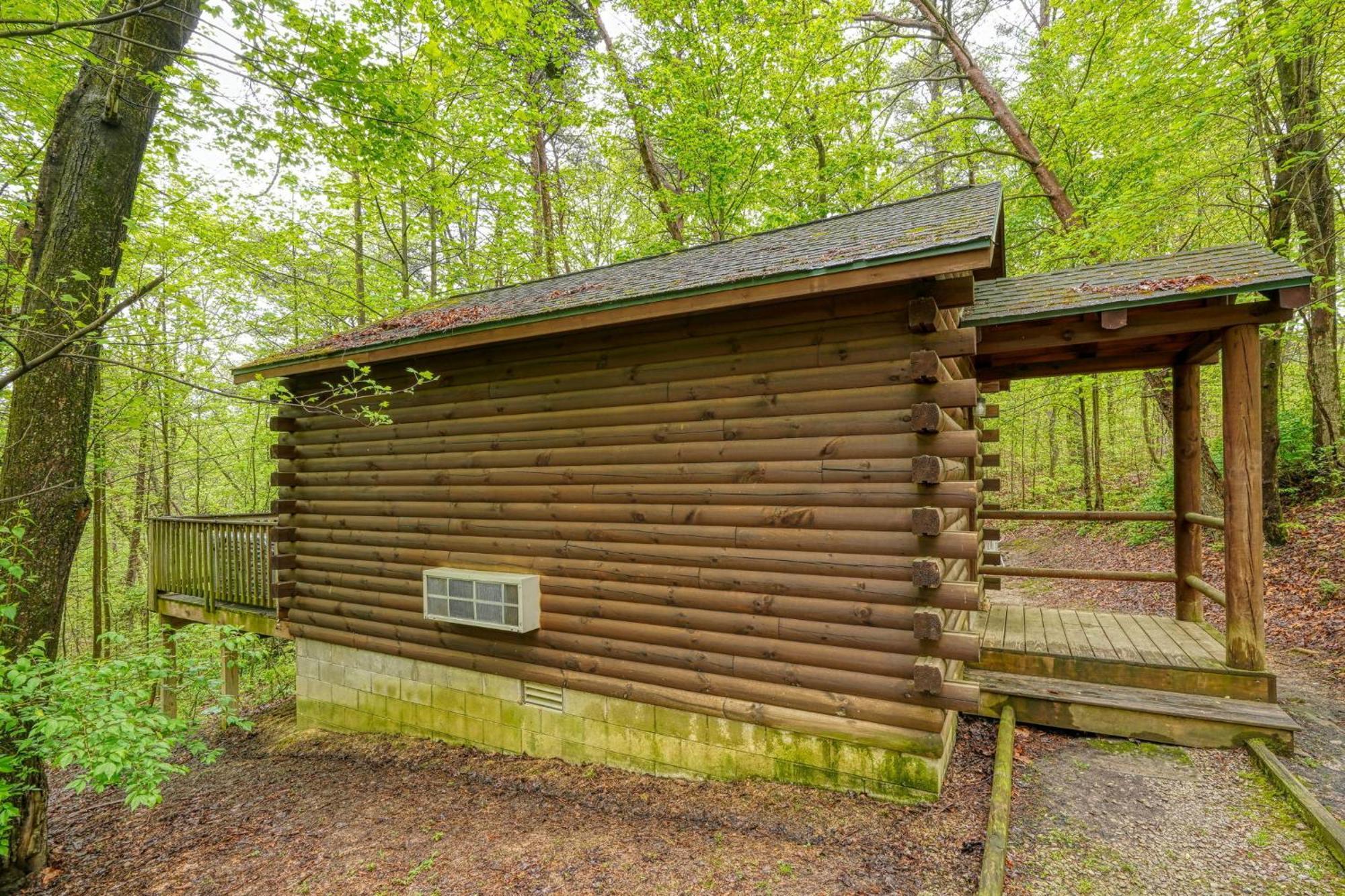 Blue Rose Cabins - Wildwoods Cabin ローガン エクステリア 写真