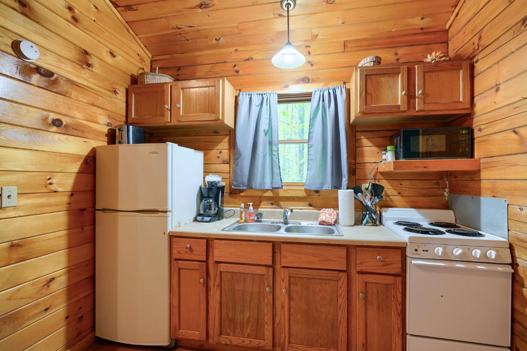 Blue Rose Cabins - Wildwoods Cabin ローガン エクステリア 写真